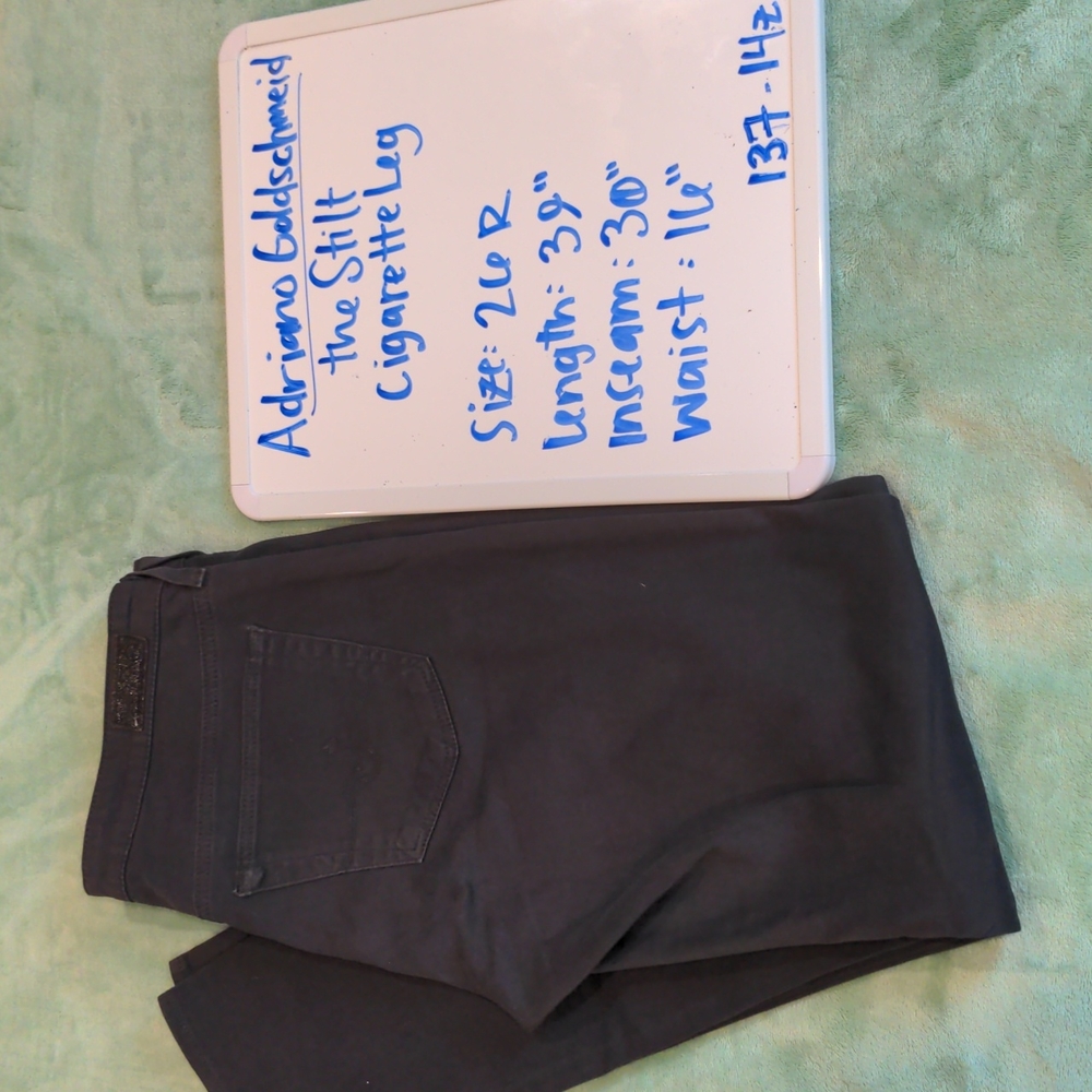 AG Adriano Goldschmied the Stilt Cigarette Leg Pant Size 26R
